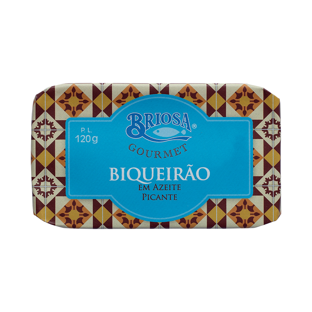 Biqueirão em Azeite Picante 120g - Briosa Gourmet