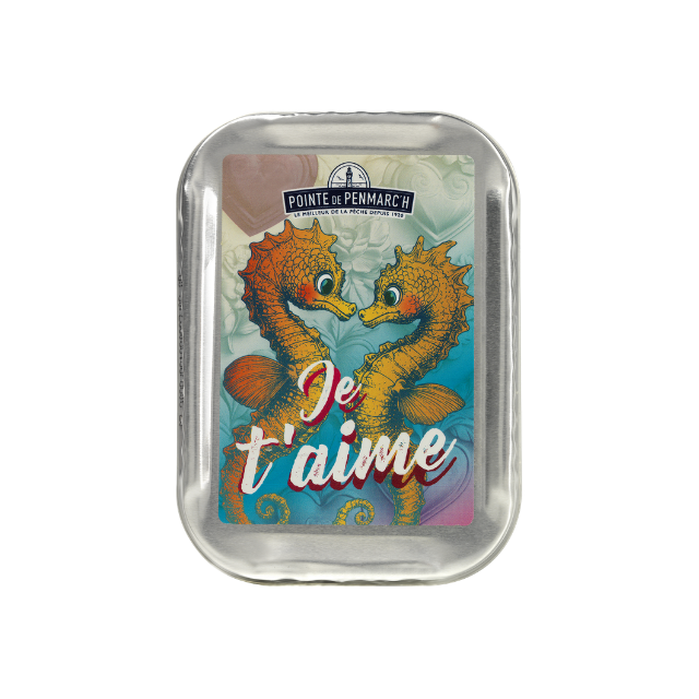 Sardinha Colecionável JE T'AIME (Hippocampes) 115g - Pointe de Penmarc'h
