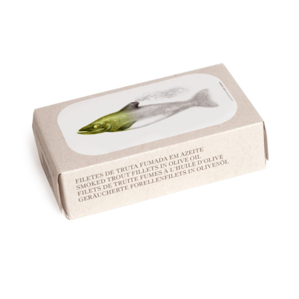 Filetes de Truta Fumados em Azeite 90g - Jose Gourmet
