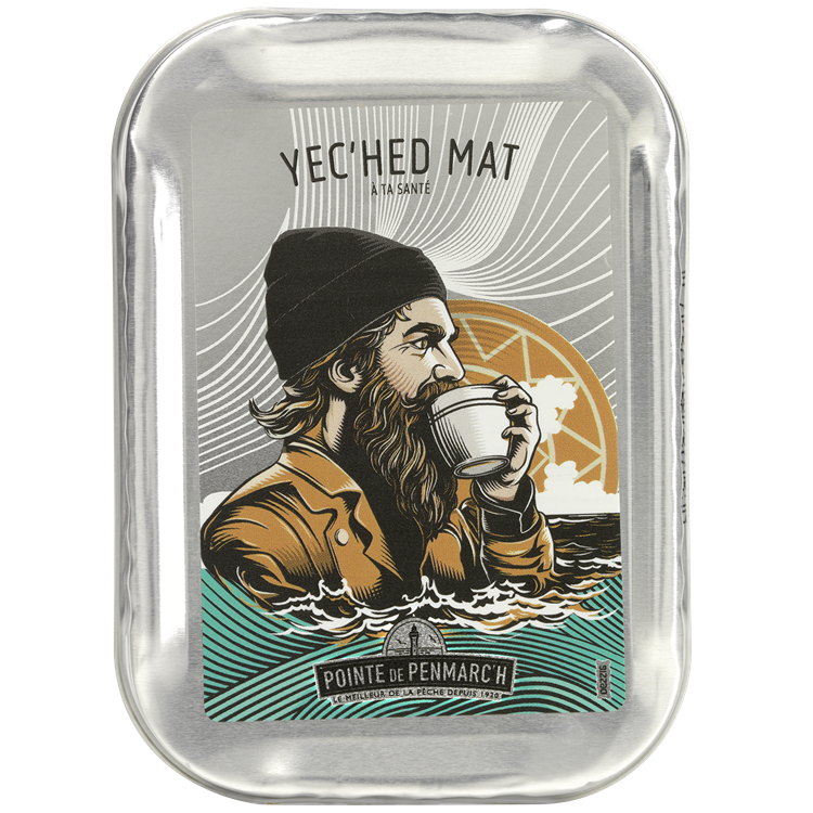 Sardinha Colecionável Bretagne (Yeched Mat Seiz Breur) 115g - Pointe de Penmarc'h