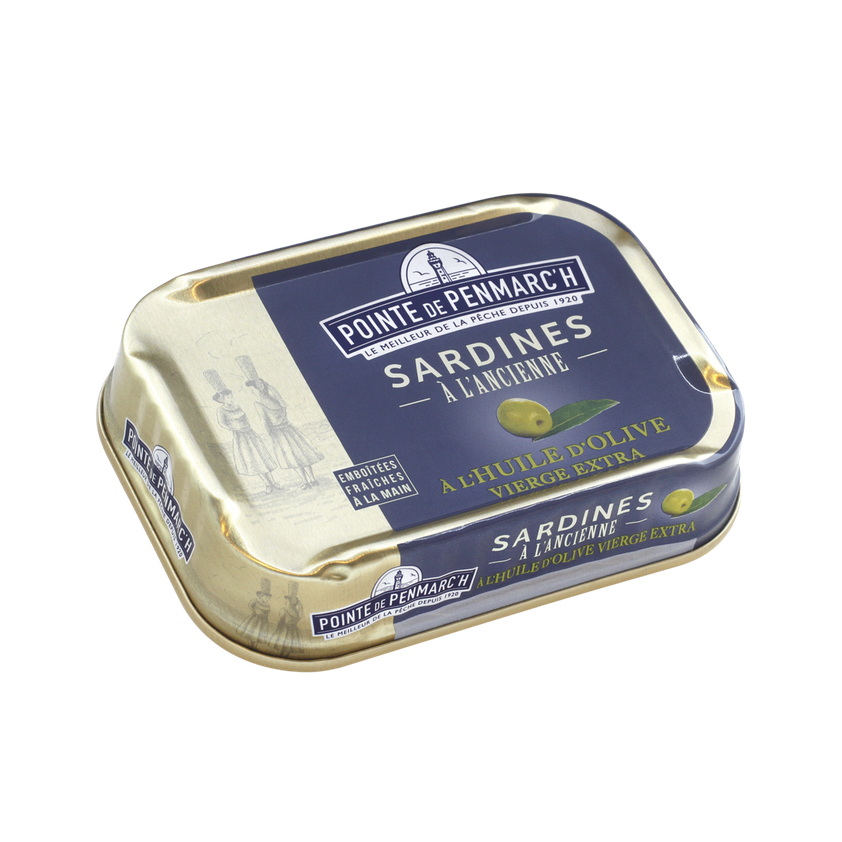 Sardinhas em Azeite de Oliva Extravirgem 115g - Pointe de Penmarc'h