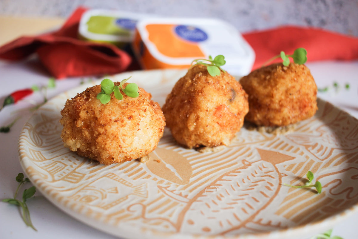 Arancinis de Sardinhas em Conserva Premium