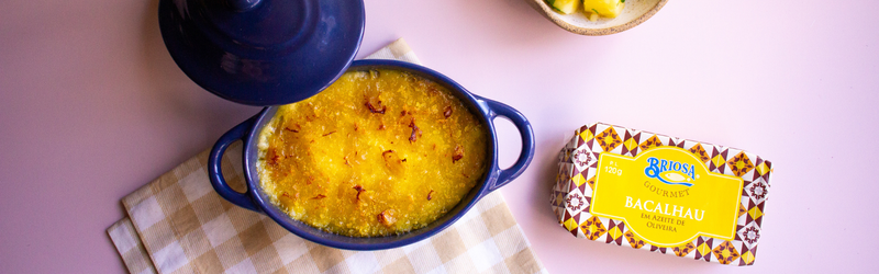 Escondidinho de bacalhau