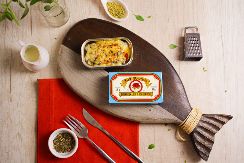 Sardinhas Gratinadas