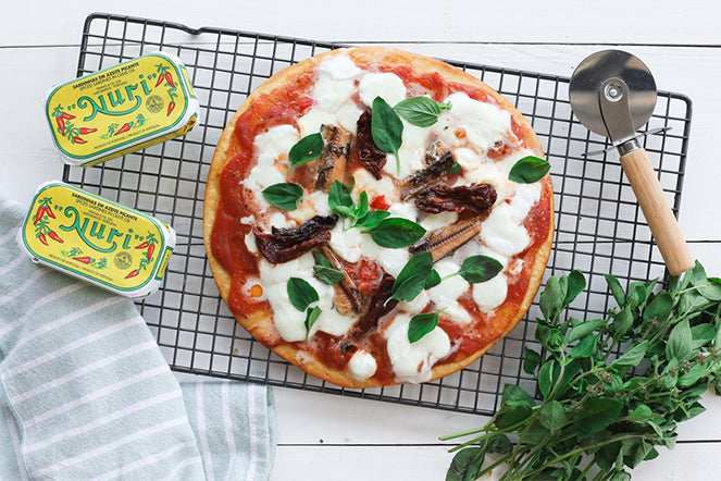 Pizza de sardinha
