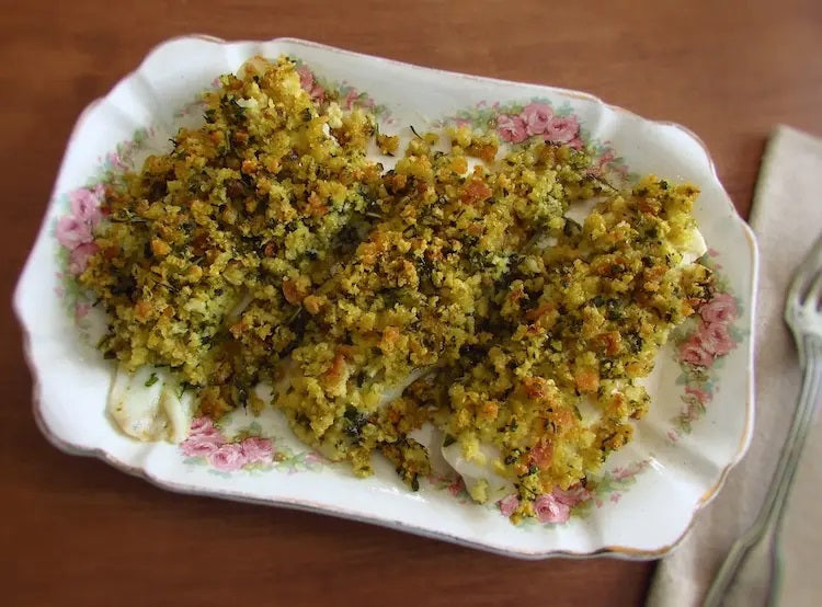 receitas-fui-ao-mar-Filetes-de-Chaputa-no-forno-com-broa-de-milho