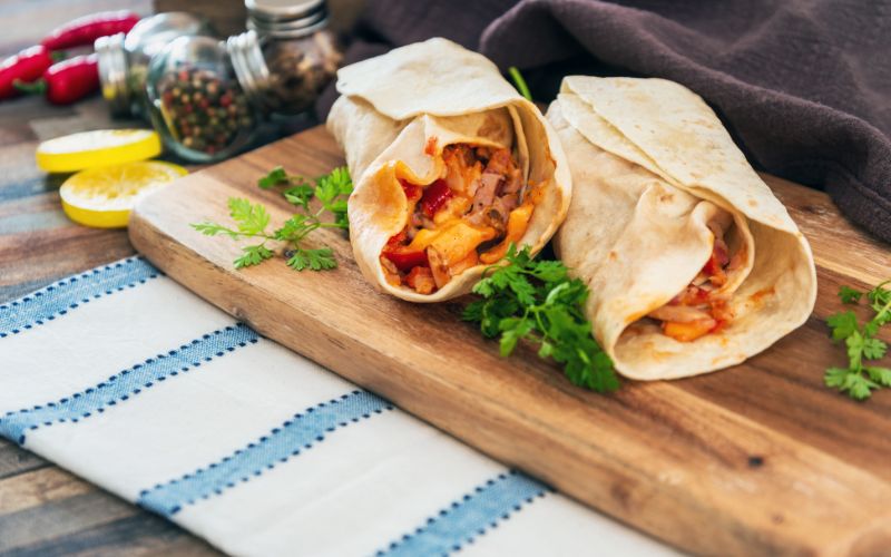 Wrap de Atum em Conserva