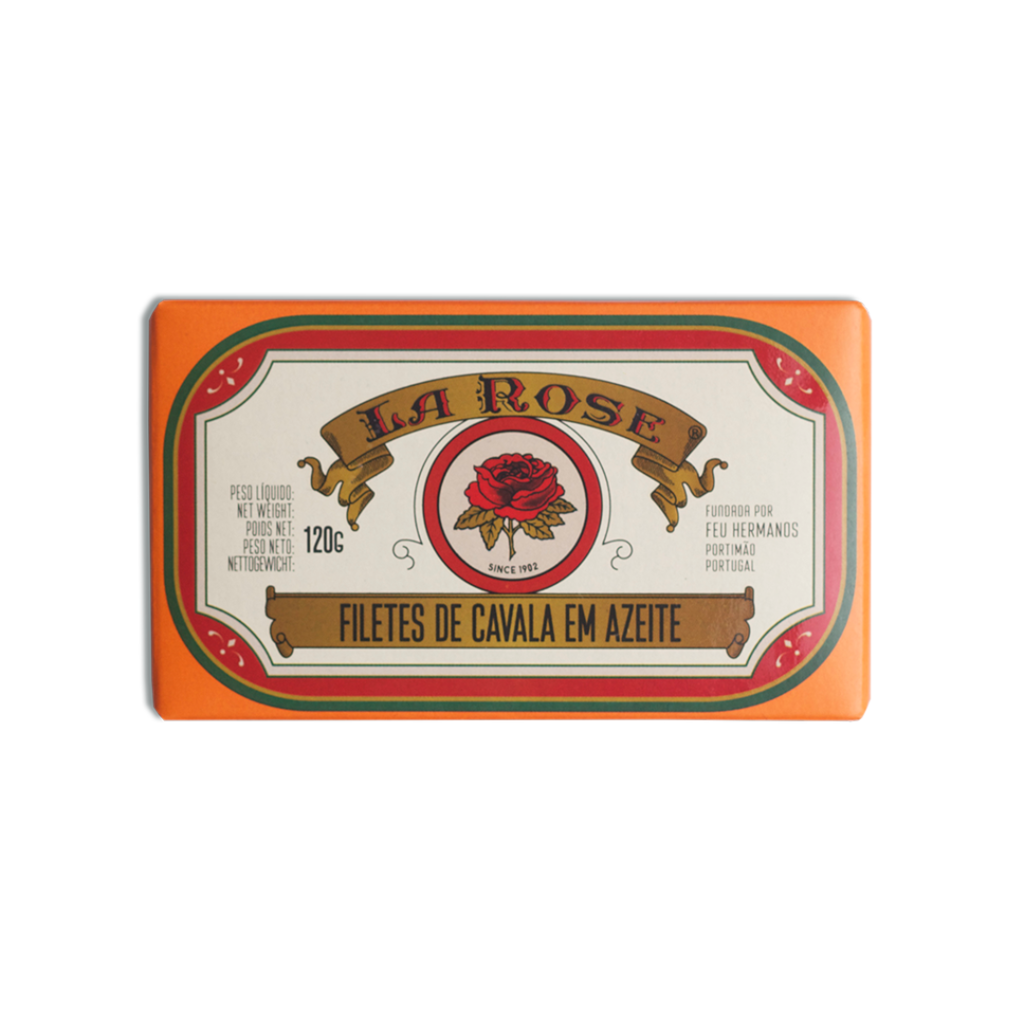 Filés de Cavala em Azeite de Oliva 120g - La Rose