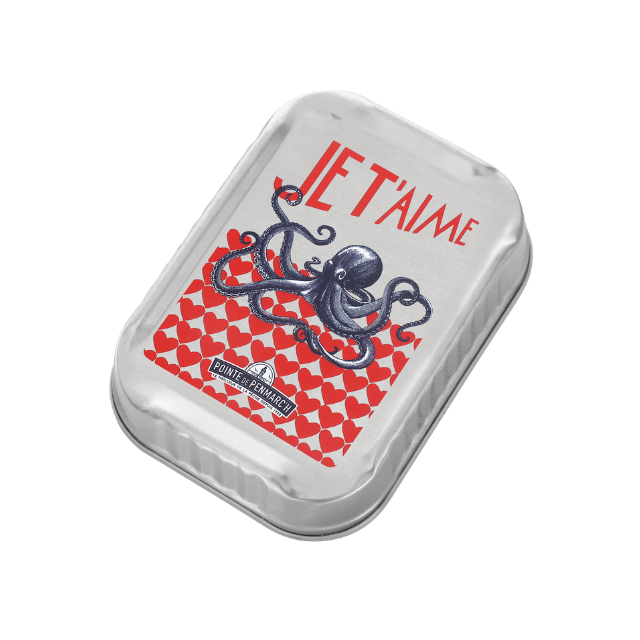 Sardinha Colecionável JE T'AIME (Poulpe) 115g - Pointe de Penmarc'h