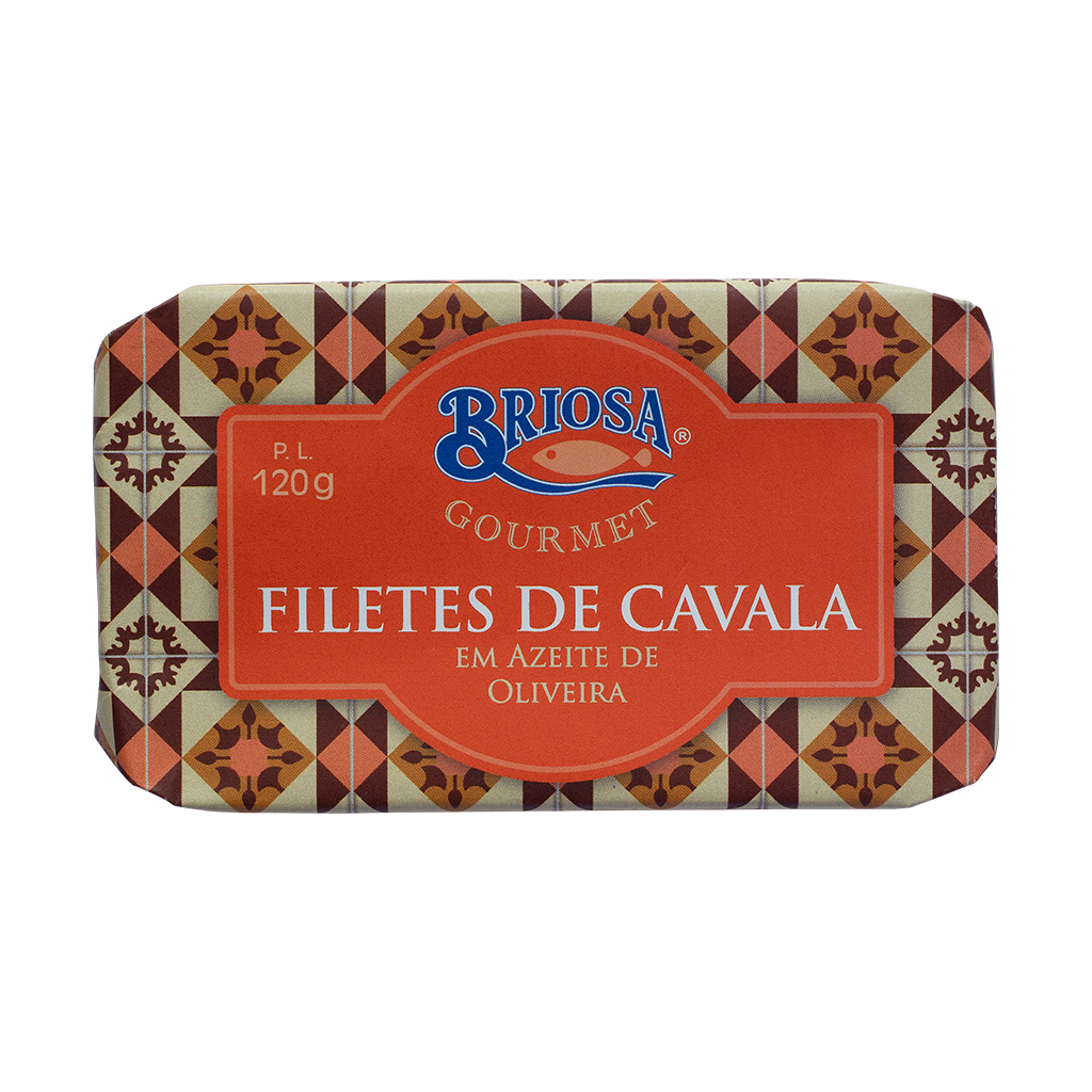 Filés de Cavala em Azeite de Oliva 120g - Briosa Gourmet
