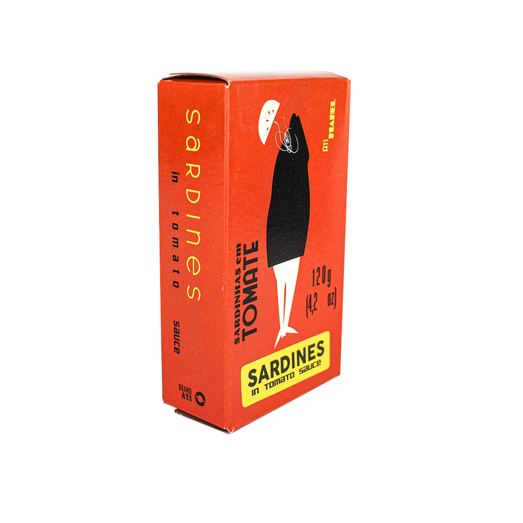 Sardinhas em Molho de Tomate 120g - Ati Manel