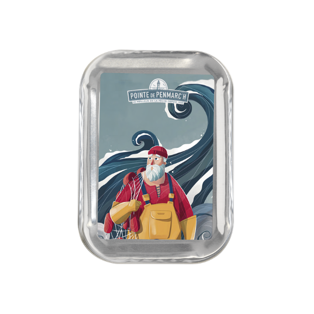 Sardinha Colecionável Eor Glas (Loup de Mer) 115g - Pointe de Penmarc'h
