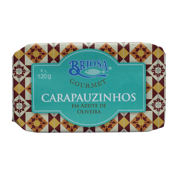 Carapauzinhos em Azeite de Oliva 120g - Briosa Gourmet