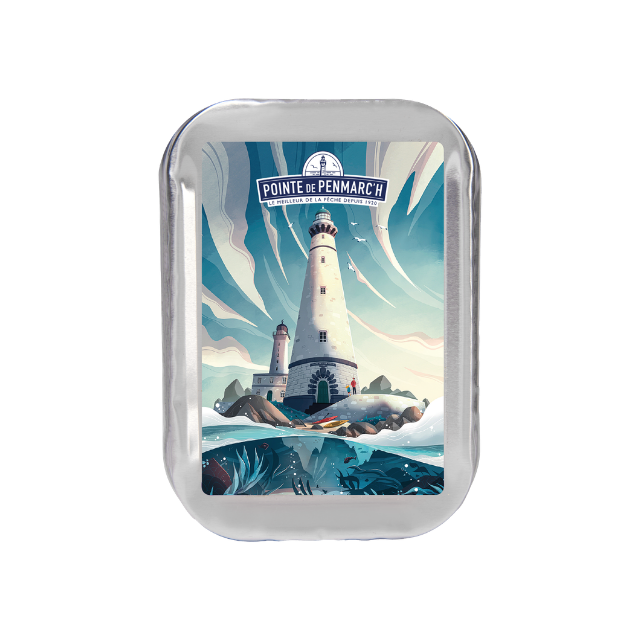 Sardinha Colecionável Eor Glas (Phare) 115g - Pointe de Penmarc'h