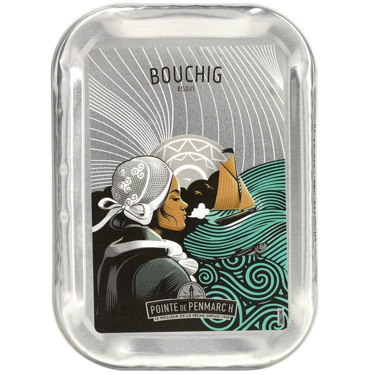 Sardinha Colecionável Bretagne (Bouching Seiz Breur) 115g - Pointe de Penmarc'h