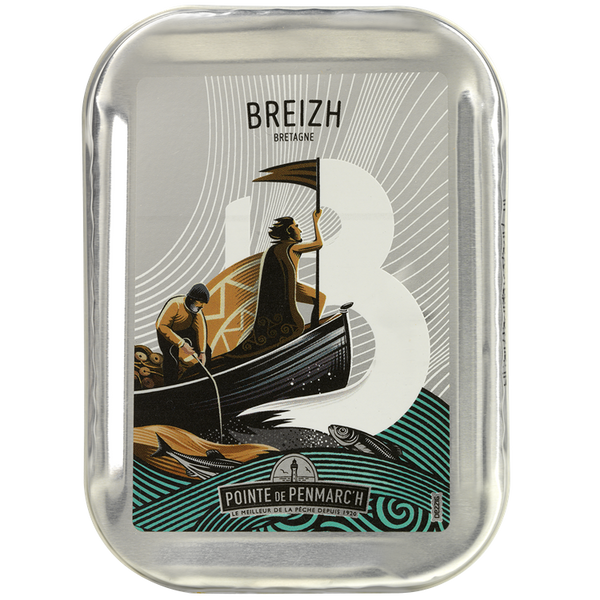 Sardinha Colecionável Bretagne (Breizh Seiz Breur) 115g - Pointe de Penmarc'h