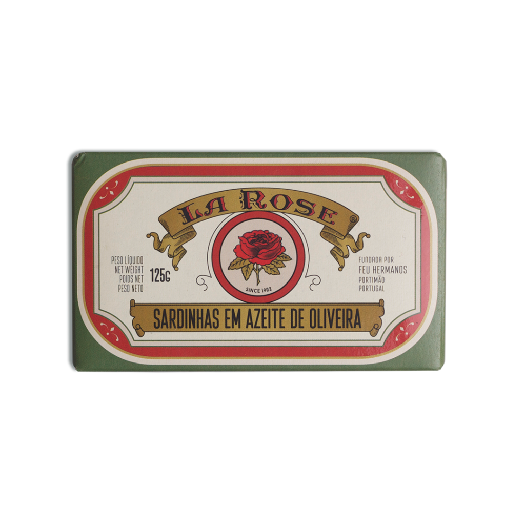 Sardinhas em Azeite de Oliva 125g - La Rose
