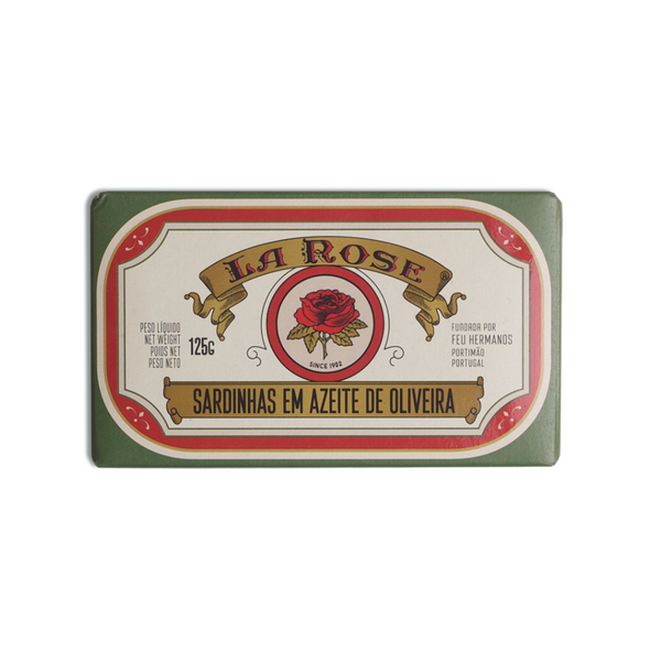 Sardinhas em Azeite de Oliva 125g - La Rose