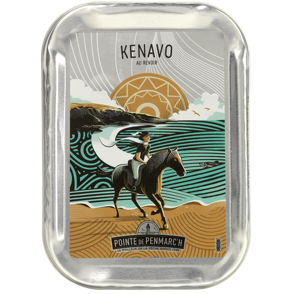Sardinha Colecionável Bretagne (Kenavo Seiz Breur) 115g - Pointe de Penmarc'h
