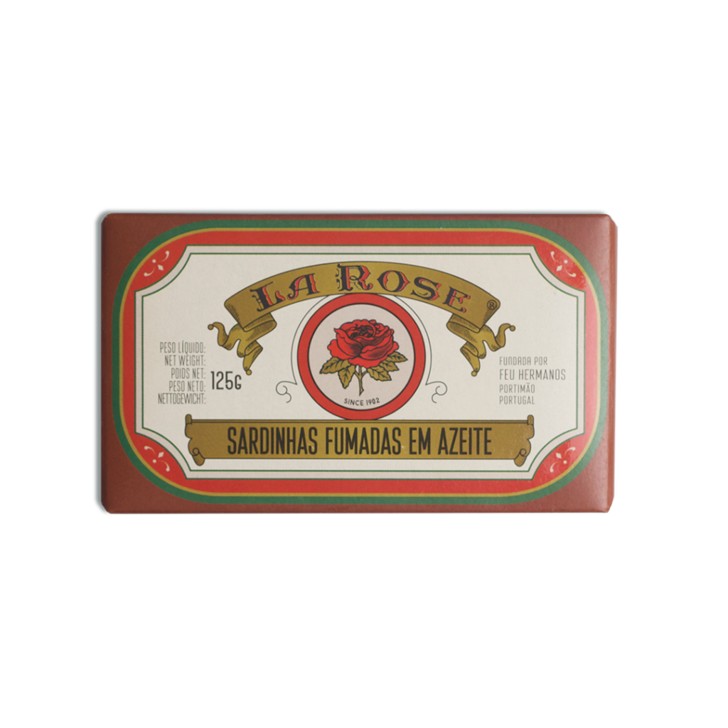 Sardinhas Defumadas em Azeite de Oliva 125g - La Rose