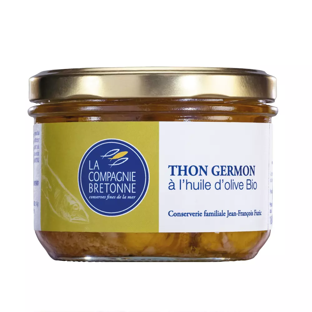 Thon Germon à L'huile D'olive Bio Bocal - Fui ao Mar