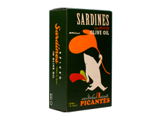 Sardinhas com Picles em Azeite Picante