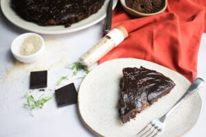 Torta de Caramelo Salgado com Ganache - Receitas Fui ao Mar