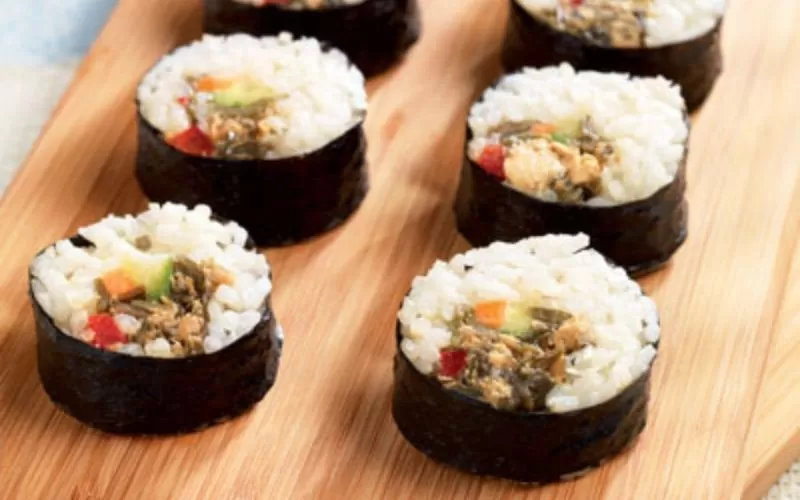 Sushis a L'emiette de Maquereaux - receitas Fui ao Mar