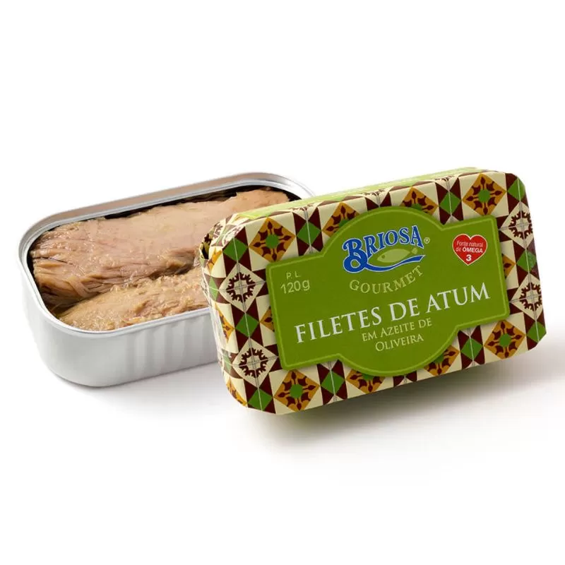 FILETES DE ATUM EM AZEITE DE OLIVEIRA